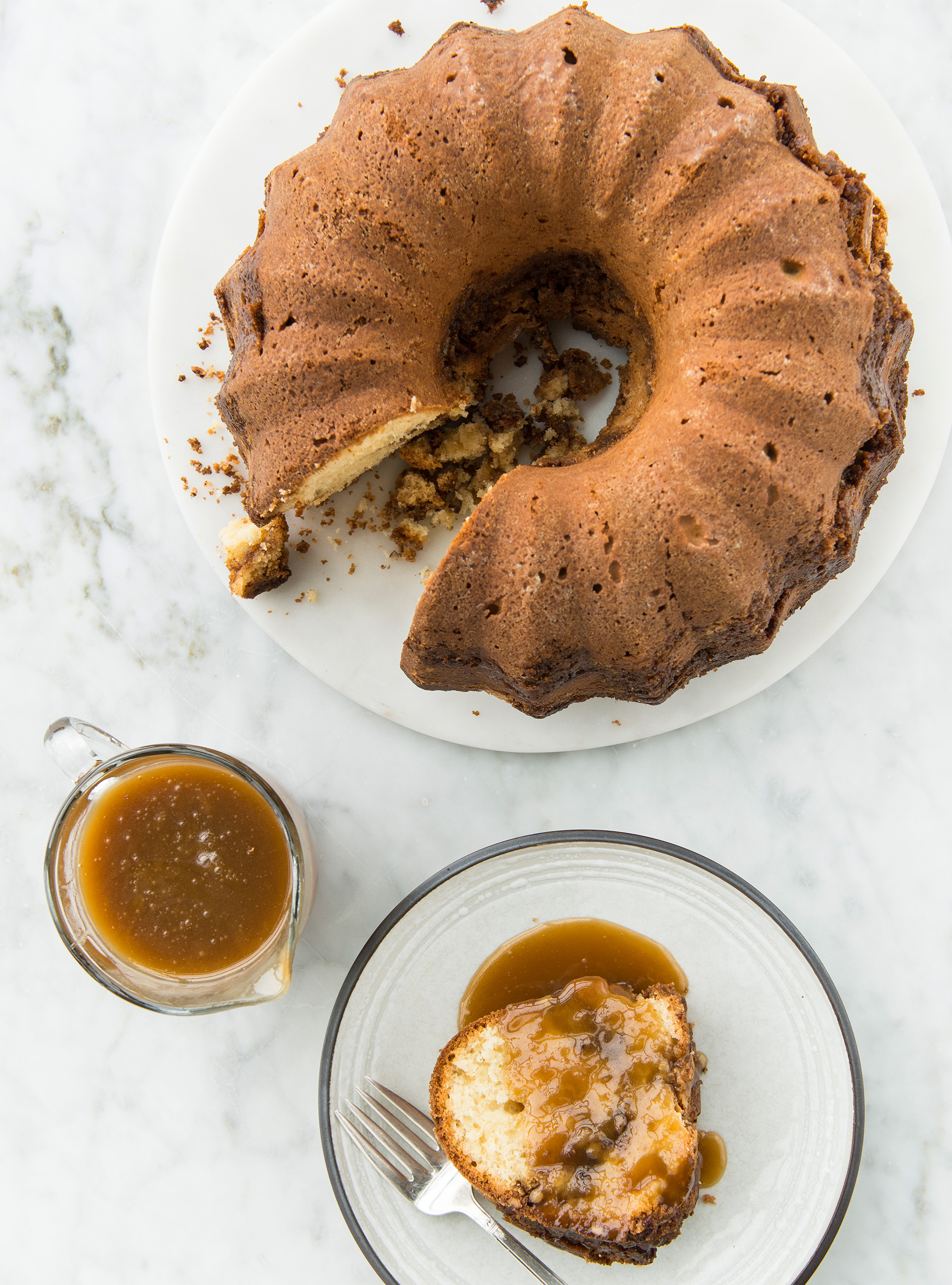 Gâteau praliné à la cannelle