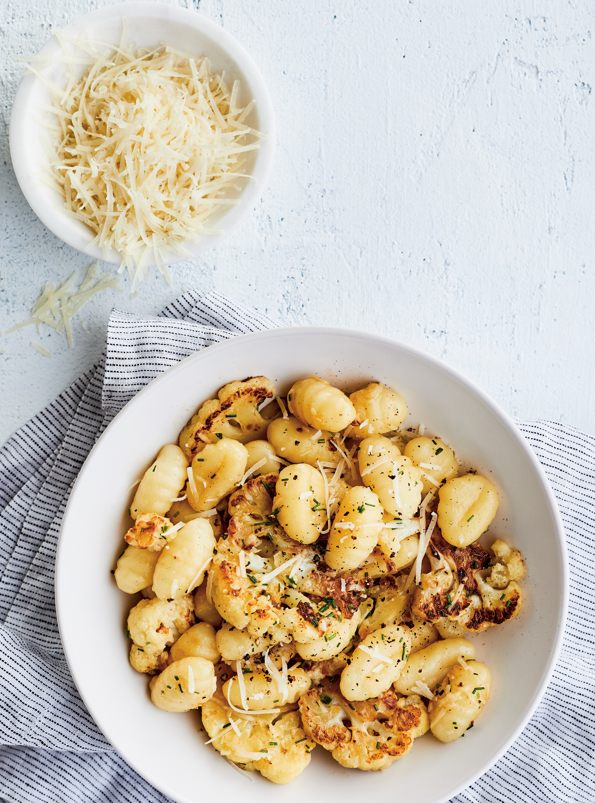 Gnocchis au chou-fleur caramélisé