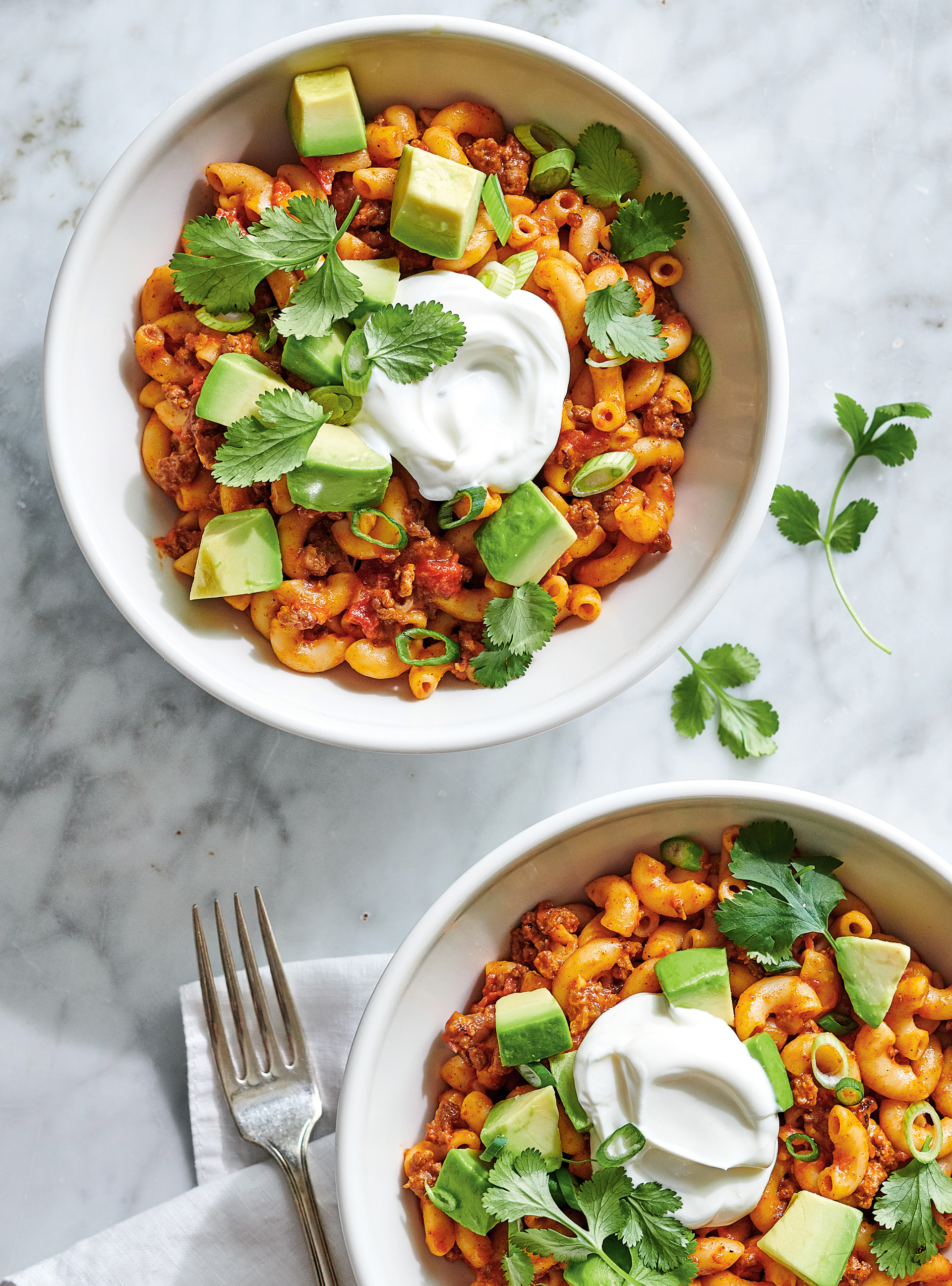 Macaronis à la viande style tex-mex